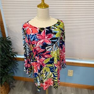 Jones Studio Multicolor Floral Blouse